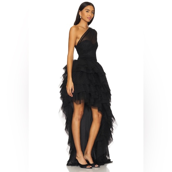 Revolve MAJORELLE Women's Black Soriya Gown Small - Picture 3 of 5